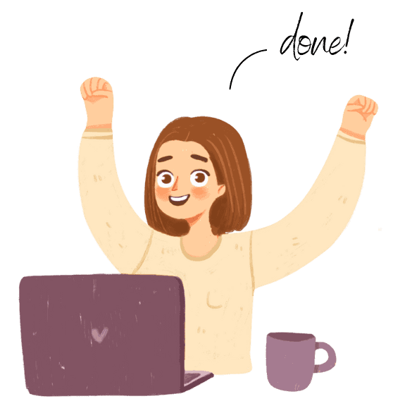 Happy to be done!